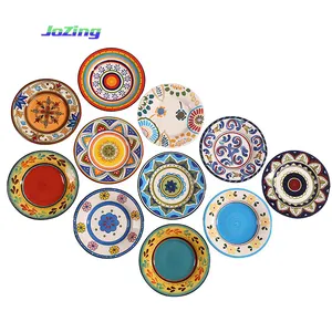 Fashion and Personality Hand Painted Home Decorate Ceramic Disk