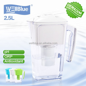 2.5L tipo brita mini lanzador de filtro de agua rica en hidrógeno y pH alto - Product Image 2