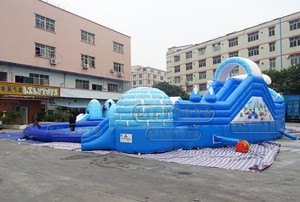 Quảng Châu Nhà Máy Giá Tốt Nhất <span class=keywords><strong>Inflatable</strong></span> Trượt Nước Với Hồ Bơi Thiết Bị Công Viên Nước <span class=keywords><strong>Inflatable</strong></span> Lilytoys Đã Sẵn Sàng Tàu - Product Image 4