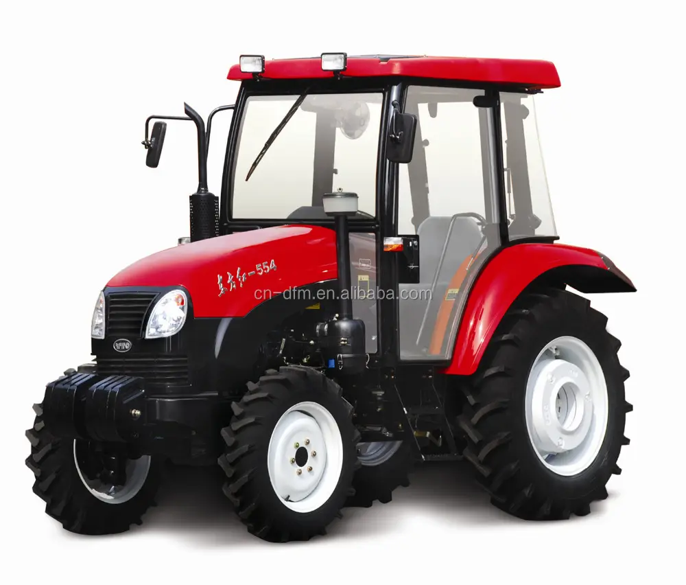 Ray Dongfeng Boerderij Tractor DF-554 4X2 4X4 50Hp Krachtige Farm Tractor