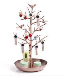 Aimeng WY-009 tiền mặt cây hình dạng kim loại đồ trang sức Khung móc loại phụ kiện hiển thị giá 30cm màu hình ảnh - Product Image 2