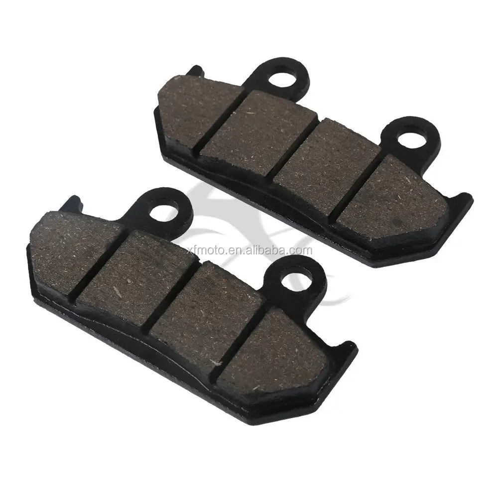 Pastilhas de freio de motocicleta, pastilhas de freio dianteiro para honda cbr 250 mc14 1986 cbr 250 hd mc17 1987 novo