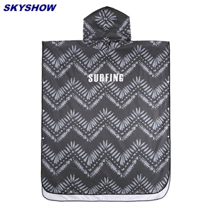 Sweat à capuche <span class=keywords><strong>de</strong></span> <span class=keywords><strong>plage</strong></span>, serviette, Poncho pour changer le tissu, pour le surf, Offre Spéciale - Product Image 5