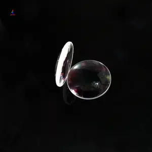 Lente biconvexa de vidrio, diámetro de 50mm, 25mm