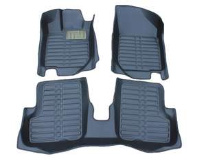 <span class=keywords><strong>Tappetini</strong></span> Auto in Pelle 5D Antiscivolo di Alta Qualità, Ecologici, Spessore 10MM, Set Completo <span class=keywords><strong>per</strong></span> <span class=keywords><strong>Jeep</strong></span> Compass Cherokee Wrangler <span class=keywords><strong>Renegade</strong></span> - Product Image 1