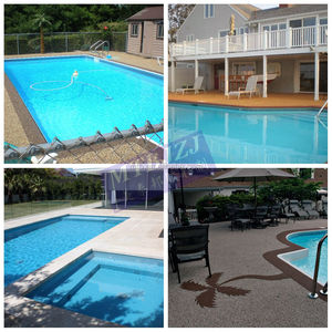 Rénovation des terrasses de piscine en galets époxy - Product Image 6