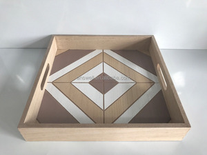 Bandeja De café OEM, Bandeja De Madera, servicio personalizado sin terminar, tienda en línea De Madera China Natural + marrón + blanco 3*30*5cm <span class=keywords><strong>ASW</strong></span> - Product Image 3