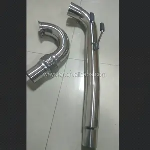 304 Rvs Mk7 Uitlaat Downpipe Voor Vw Golf Mk7 Golf Gti Downpipe