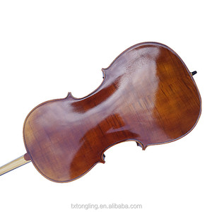 Qualitied Cello con tapa <span class=keywords><strong>de</strong></span> arce flameado Matt Cello Cello <span class=keywords><strong>de</strong></span> madera maciza TL013 - Product Image 3