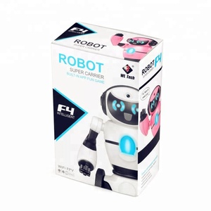 Ban đầu WLtoys F4 <span class=keywords><strong>ABS</strong></span> WIFI Máy Ảnh Thông Minh Cân Bằng RC <span class=keywords><strong>Robot</strong></span> Đồ Chơi Màu Hồng Trắng cho Trẻ Em quà tặng - Product Image 5