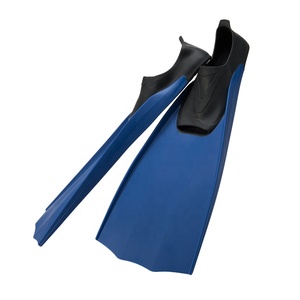 Aletas <span class=keywords><strong>de</strong></span> buceo asiáticas para hombre y mujer, accesorio <span class=keywords><strong>de</strong></span> entrenamiento <span class=keywords><strong>de</strong></span> esnórquel para adultos, bolsillo completo para pies, Fitness - Product Image 2