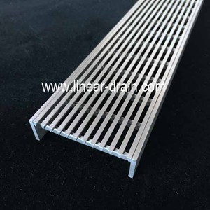Gouttière de Drainage avec d'allée d'acier inoxydable de couverture de <span class=keywords><strong>grille</strong></span> caillebotis - Product Image 2