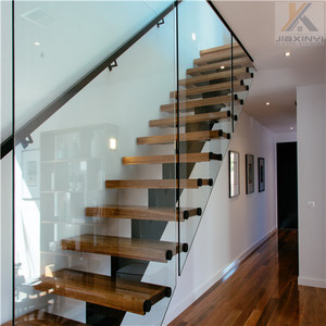 Marches d'<span class=keywords><strong>escalier</strong></span> en bois <span class=keywords><strong>escalier</strong></span> avec bois et verre balustre - Product Image 1