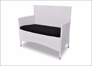 التصميم الكلاسيكي حسب الطلب نمط الأبيض الغصن الباحة في الهواء الطلق الأثاث الروطان بولي - Product Image 5