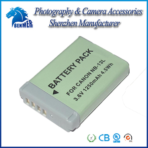 batería de la cámara profesional de <span class=keywords><strong>Canon</strong></span> para <span class=keywords><strong>Canon</strong></span> NB13l <span class=keywords><strong>G5x</strong></span> y G9X - Product Image 1