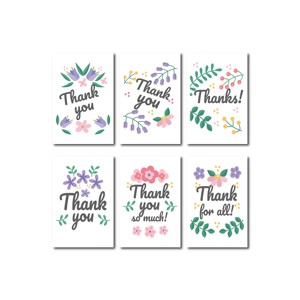 Tarjetas de agradecimiento de 48 unidades, venta al por mayor de fábrica, papel de 250 gsm, tarjeta de agradecimiento de 4x6 pulgadas - Product Image 4