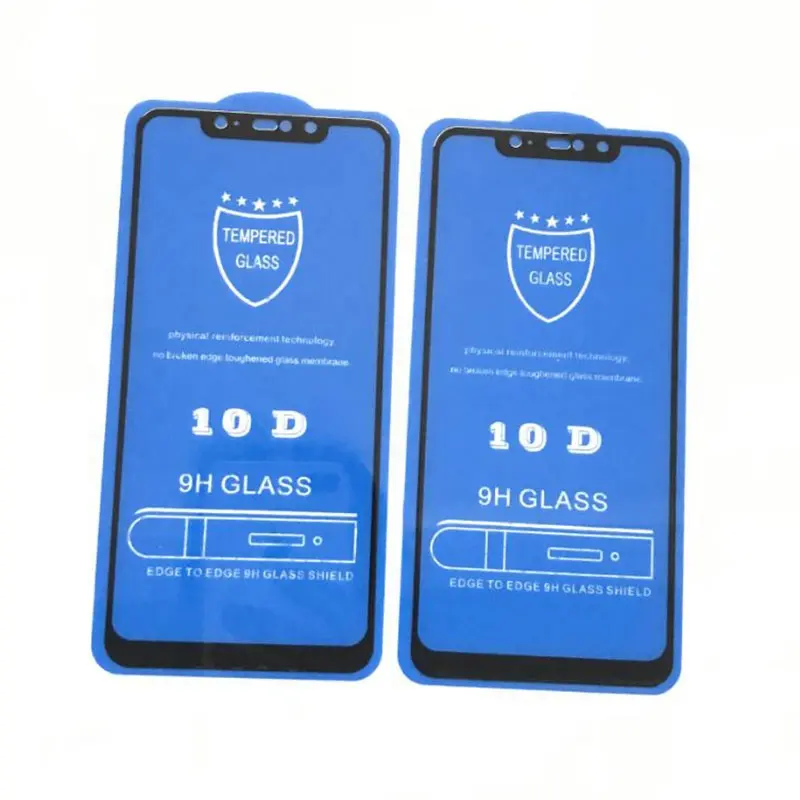 Wholesale Full Cover 9H 10D Tempered Glass Screen Protector For Xiaomi Redmi 5 5A Note 4 Note 5 Pro