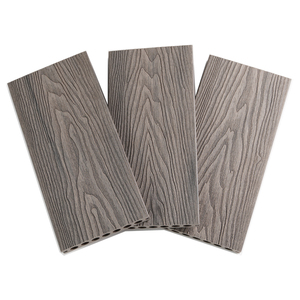 Grano de madera 3D al aire libre de madera petrificada de pisos de madera coche aparcamiento suelo laminado negro pisos - Product Image 3