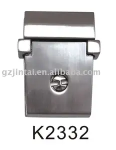 high quality shiny silver plating bag key lock wooden case box lock