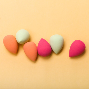 Dụng Cụ Mỹ Phẩm 6 Cái Gói Beauty Mini Egg Shape Latex Miễn Phí Trộn Bọt Biển Trang Điểm - Product Image 4