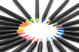 Prime 48 couleurs Aquarelle Brosse Douce Stylo-Flexible Pointe Peinture Brosse, Coloration de l'eau Marqueur Stylos - Product Image 4
