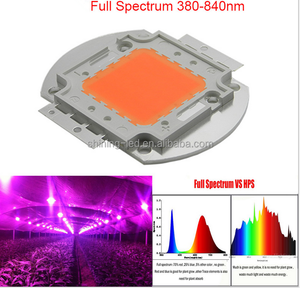 שבב על לוח צמח לגדול תאורה bidgelux 380nm ל 840nm כוח גבוה מלא ספקטרום הוביל לגדול 100w - Product Image 2