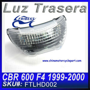 Motocicleta luces traseros LED por <span class=keywords><strong>Honda</strong></span> <span class=keywords><strong>CBR</strong></span> <span class=keywords><strong>600</strong></span> <span class=keywords><strong>F4</strong></span> 1999-2000 clear FTLHD002 - Product Image 1