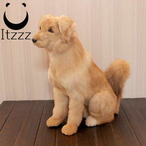 Muñeca de perro de tamaño Real, modelo de perro <span class=keywords><strong>pastor</strong></span> de simulación, decoración para niños, piezas de juguete de tamaño Real - Product Image 3