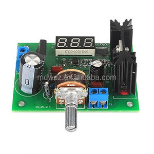<span class=keywords><strong>LM317</strong></span> regulador de voltaje ajustable paso módulo de fuente de alimentación con medidor <span class=keywords><strong>LED</strong></span> - Product Image 2