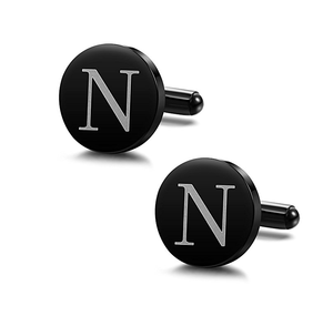 Nouvelle conception Boutons de manchette personnalisés en acier inoxydable pour mariage, cadeaux pour le père de la mariée, boutons de manchette pour <span class=keywords><strong>papa</strong></span> - Product Image 5