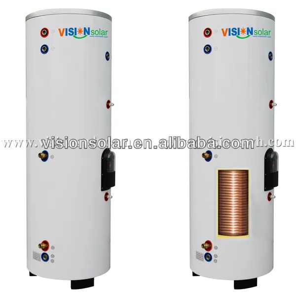 Pressurized Stainless Steel Insulated Solar Heater Tank