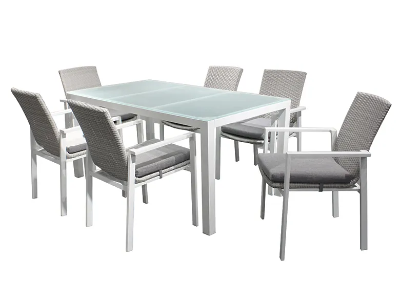 Table et chaise de Restaurant en osier, mobilier de Patio moderne et élégant, pour jardin, en rotin, d'extérieur, offre spéciale