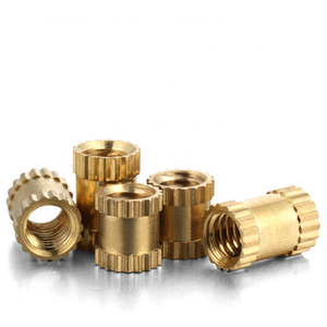 ราคาดีทองเหลืองKnurledใส่NutฉีดNut - Product Image 2