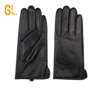 GL7 guanti da uomo personalizzati in pelle di montone foderati in Cashmere con guida auto inverno caldo - Product Image 2