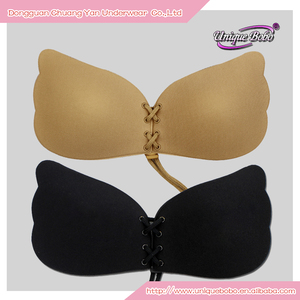 뜨거운 sexi 사진 여자 섹시한 모달 전면 폐쇄 누드 유방 리프트 밀어 실리콘 브래지어 여성 - Product Image 5