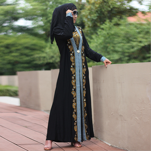 Dubai <span class=keywords><strong>Abaya</strong></span> di alta qualità per le donne di colore <span class=keywords><strong>nero</strong></span> <span class=keywords><strong>Abaya</strong></span> adulti - Product Image 3