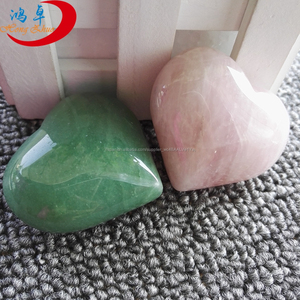 Rocas De Cuarzo rosa y Azul Turquesa Corazón - Product Image 6