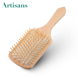 2018 nueva madera natural al por mayor masaje cepillo de pelo <span class=keywords><strong>para</strong></span> las <span class=keywords><strong>mujeres</strong></span> y los hombres - Product Image 1