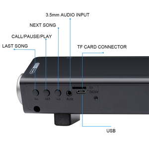 Altoparlante Wireless BT con USB, <span class=keywords><strong>Soundbar</strong></span> per TV, Casa e Esterni, Home Theater con Telecomando, <span class=keywords><strong>2.1</strong></span> Canali 2x5W, Certificazioni CE FCC RoHS - Product Image 6