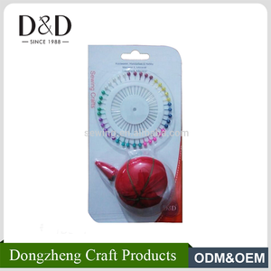 Vente chaude 2 pièces voyager épingles à tête et <span class=keywords><strong>tomates</strong></span> décoratifs broches coussin à coudre - Product Image 1