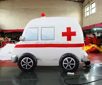 Gonfiabile auto gonfiabile ambulanza costume per la Pubblicità