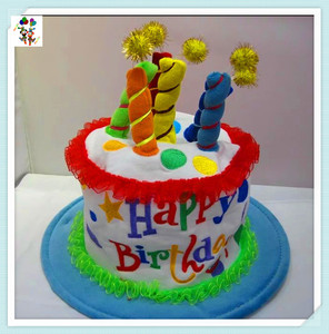 Chapeaux de fête de gâteau d'<span class=keywords><strong>anniversaire</strong></span> drôle personnalisé en mousse bon marché HPC-3335 - Product Image 2