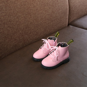 Bottines de neige pour garçon et fille, chaussures imperméables à lacets et fermeture latérale, pour enfants, petits et grands, nouvelle collection - Product Image 4