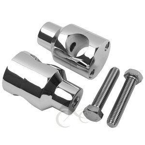 TCMT MT030-007 Chrome Phôi Vòng Handlebar Riser Đối Với Harley Tùy Chỉnh Springer Bobber Chopper Xe Máy - Product Image 3