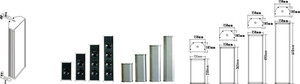 ลำโพงระบบ Ld DJ 30W ระบบ PA,ลำโพงคอลัมน์อลูมิเนียมกันน้ำกลางแจ้ง CE 4 "X 3 <span class=keywords><strong>Ipx</strong></span> 6 155X105X490มม. 15W, 30W 3ปี - Product Image 3