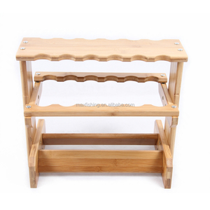 <span class=keywords><strong>Support</strong></span> <span class=keywords><strong>de</strong></span> canne à pêche en bambou en <span class=keywords><strong>bois</strong></span> Porte-canne à pêche - Product Image 1