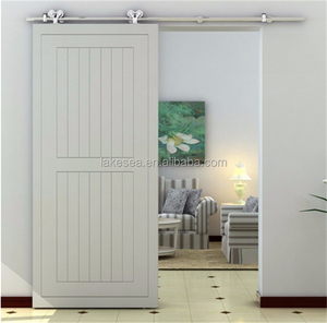 Perangkat Keras Pintu Geser Kaca/Rel Pintu Gudang Elegan/Aksesori Pintu Geser Baja Tahan Karat (LS-SDS -6517)
