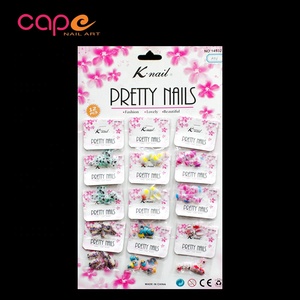 <span class=keywords><strong>Faux</strong></span> <span class=keywords><strong>ongles</strong></span> autocollants non toxiques pour enfants, motifs de dessins animés mignons - Product Image 5