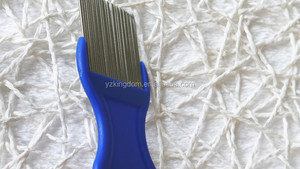 Manche en plastique, longues aiguilles en acier inoxydable, tête humaine, <span class=keywords><strong>Anti</strong></span>-poux, poux, <span class=keywords><strong>tiques</strong></span>, peigne à puces - Product Image 6
