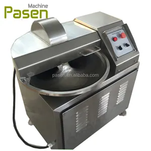 Otomatis Mesin Pengolahan Daging Bowl Cutter Mixer Daging Mesin Perajang